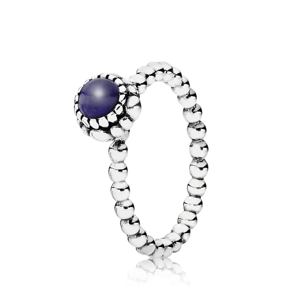 Sterling Silver and Lapis Ring